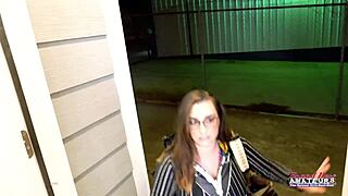 Brunette Cutie Celeste Finger Fucks Her Wet Pussy! She Gets Deeply Banged And Swallows Cumshot.