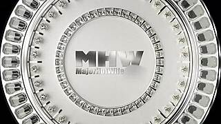 busty horny milf aubrey black takes deepthroat blowjob. she rides rome major's big black cock in cowgirl.