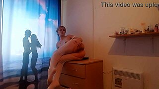 Blonde Milf Masturbates