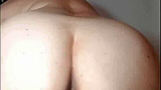 i'm this chubby latina wife masturbating my big ass and pussy while recording for my cuckold husband in usa