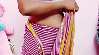 Indian Stepmom Engages in Dirty Talk and Hardcore Bedroom Fucking with Stepson