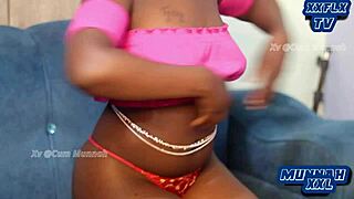 Why does ebony amanda let plumber creampie her pussy? Don't cum inside me, I have a husband!