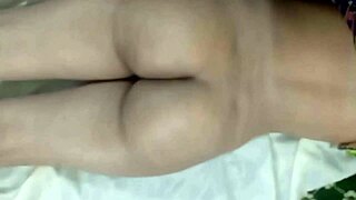 Desi bhabhi gets massage from dever at home showing off her big ass and tits