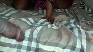 My Little 18+ Stepsister Takes Advantage When I Get Home to See If My Black Cock Works in Homemade Blowjob and Orgasm