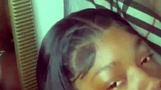 My Little 18+ Stepsister Takes Advantage When I Get Home to See If My Black Cock Works in Homemade Blowjob and Orgasm