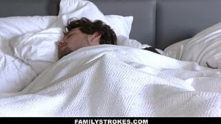 Can This Hot Russian Stepmom Crystal Rush Handle Her Stepson's Huge Erection?