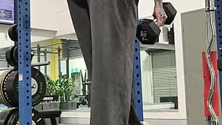 My milf gym life with huge tits and tattoos