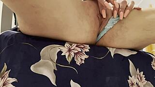 Oh My Pussy Is Gonna Explode When I Rub My Sensitive Clit For Orgasm Close Up!