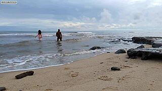 Black Stud Stretches Tight Pussy With Monster Cock!