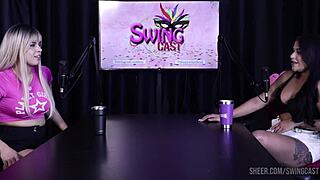 hey, check out this compilado from gabriella gushi in swing cast with tifany rocha - parte 2 on sheer red