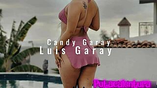 Why does 20-year-old Candy please mature guy in his car before mansion sex?