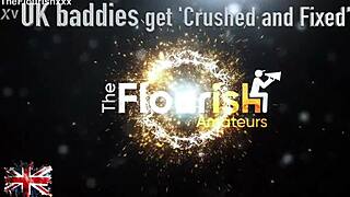 Uk Tatted Baddies Dominate Garage Orgy With Big Black Cocks