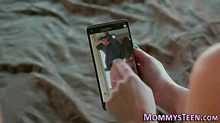 i love scissoring with my busty milf in our first taboo lesbian time