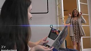 Hairy Step Daughter And Step Mom In Lesbian Armpit Lick