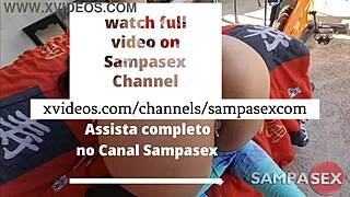 Big-Butted Morena Gets Horny on Spinning Bike for Anal Creampie