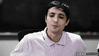 Cheerleader Teen Takes Anal Assfucking From Big Tits Teachers Stepson For Grades