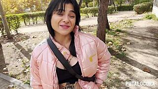 Putalocura shows tattooed Spanish Nadja Hot swallowing Torbe cum in bedroom pillada with blowjob and riding