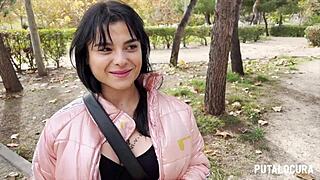 Putalocura shows tattooed Spanish Nadja Hot swallowing Torbe cum in bedroom pillada with blowjob and riding