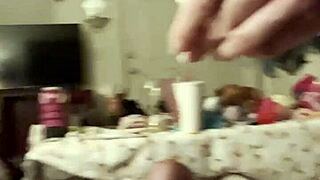 Milf deepthroat perfect hung stud cock until oral creampie