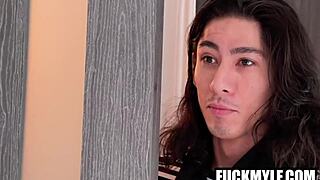 lonely hijab wife tempts foreign exchange student for pov blowjob