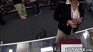 i sold my cunt at the pawnshop as a broke milf to earn big