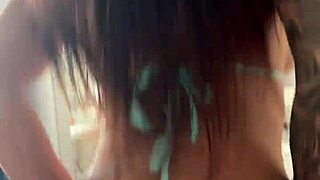 Brazilian bikini babe does anal creampie casting with doggystyle pov fisting and cum