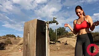 Oh, this lesbian date with Samantha Rone turns into big ass pussy licking and sensual fucking.