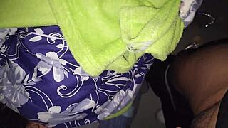 blonde milf screams while i rough fuck her big ass in bedroom