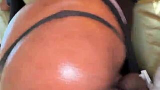 Ebony Atlanta baddie contrasts her tight wet pussy with Str8rich's big black cock in cosplay