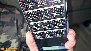 Amateur milf Millie Fox swallows her husbands cum two days in a row. She takes two big loads in close up cumshots.