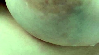 this italian milf is releasing warm milk from her full hard breast