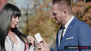 foxy valentina ricci experiences intense double penetration in both holes in this 4k teaser