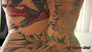 Hey check out blackwidowxxx full body tattoos view in this promo