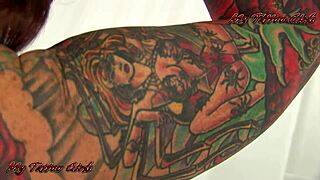 Hey check out blackwidowxxx full body tattoos view in this promo