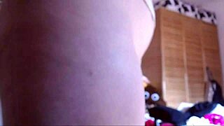 italian girl gets wild with big rubber cocks for anal orgasms