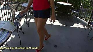 Can you handle this? Spanish babe Ann Marie Rios takes deepthroat gagging for messy facial cumshot!