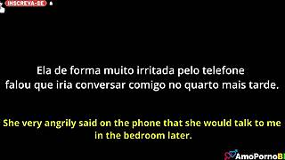 Irritated Brazilian Stepmom Gets Anal Assfucking And Blowjob From Blonde Big Tits Milf In Taboo Encounter