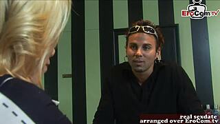 british blonde milf with alluring tits gets a firm encounter