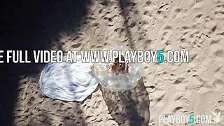 Hey, Canadian petite blonde MILF Olivia Preston softcore solo mein super hot stripping dikhaati hai