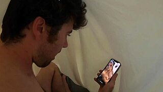 Why does this curvy blonde stepmom help her stepson cum so intensely in the bathroom?