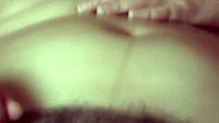 58-Year-Old Latin Stepmom Masturbates in Lingerie Before Maid's Son Cums on Tits