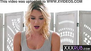 cheeks up for hot lesbian sex? deep finger fucking by masseuse kenna james awaits