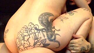 Sulfur beautiful thick blonde milf sucks huge cock dildo masturbates and gets pussy fucked hard after big ass rimming rough interracial sex with pawg toy