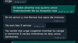 Con La Jefa De Mi Amigo Oscar Dona Mary Me Da Unas Mamadas Y Le Grabo El Culo