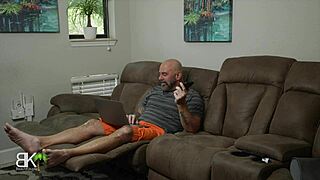 This big ass ghostface blonde rides my cock in doggystyle. She gives deepthroat blowjob in homemade halloween fun.