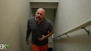 This big ass ghostface blonde rides my cock in doggystyle. She gives deepthroat blowjob in homemade halloween fun.