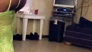 bug booty cousin dancing naked with big ass and tits shaking