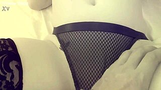 tiny amateur charli o with big boobs licks balls and rides huge white cock in missionary and doggy