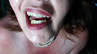 Blue Eyes Allure milf in skirt and pantyhose teases with upskirt views. She builds to a juicy real orgasm.