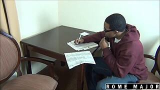 milf envy star subtly teases with big tits and wet pussy while getting pounded by mr major rome's big cock